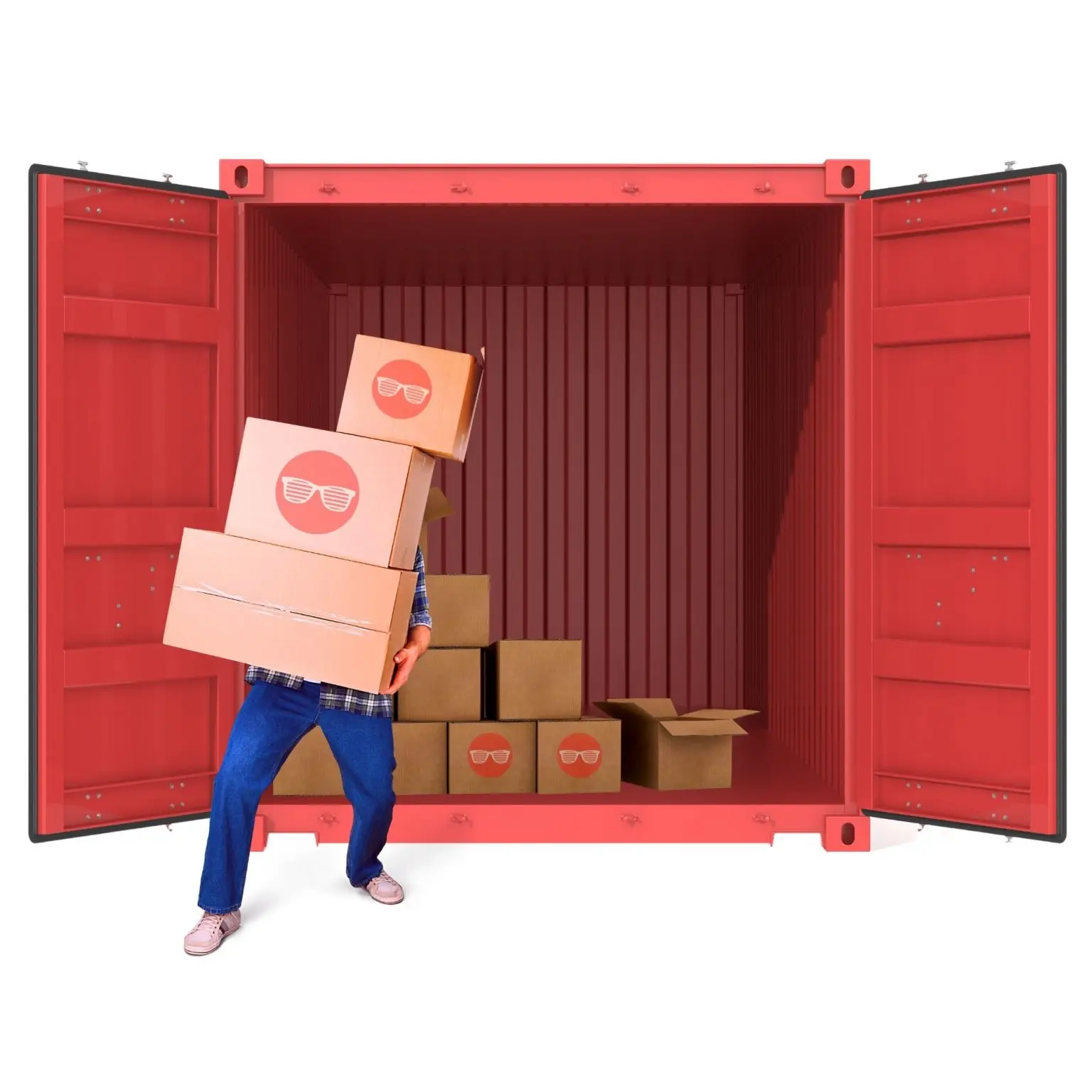 Container de garde-meubles sécurisé Self-Stockage