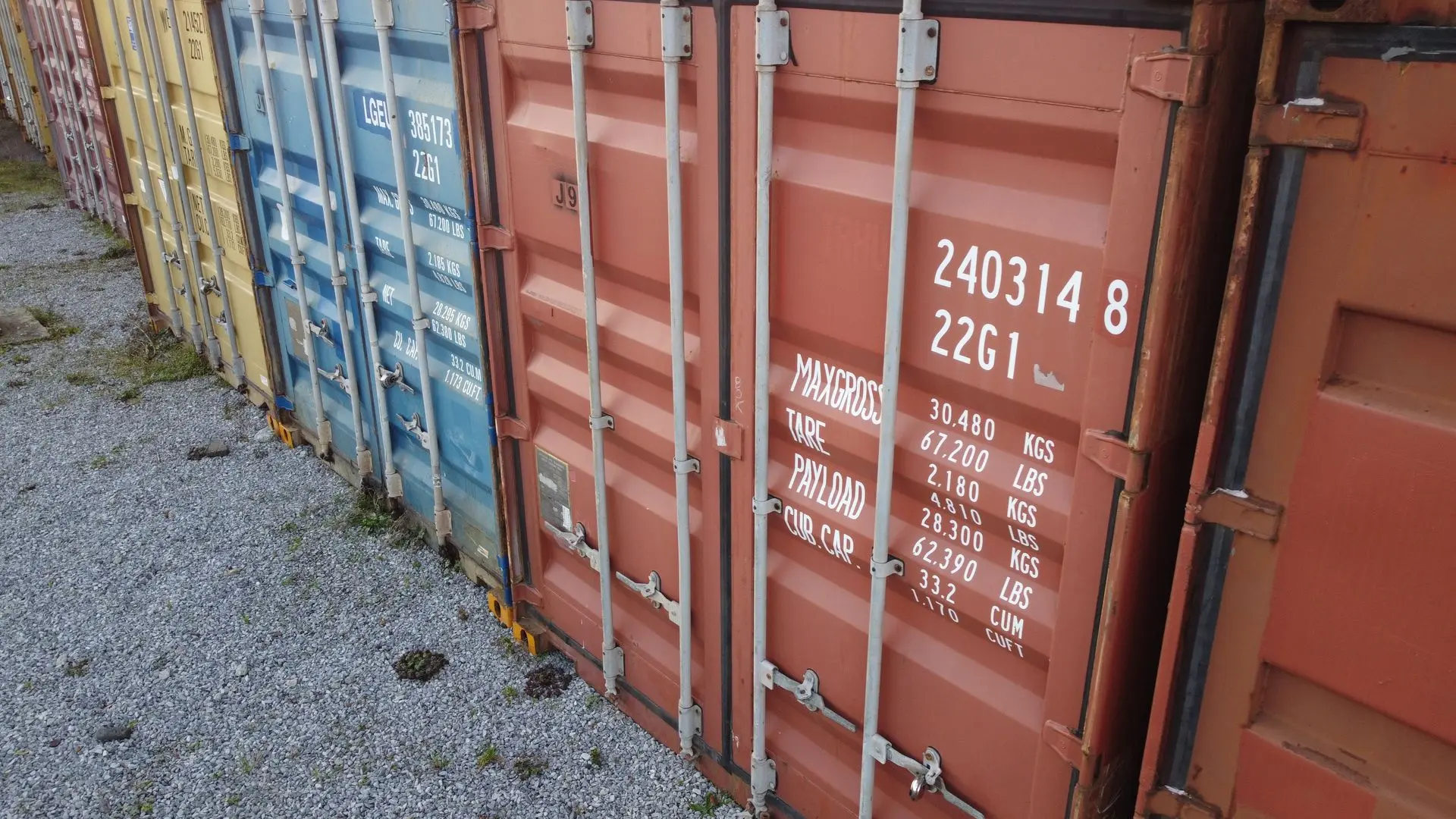 Vue aérienne du site de stockage Self-Stockage à Montignies-sur-Sambre